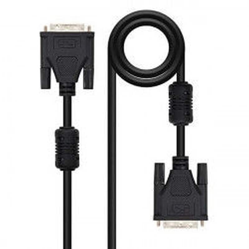 NANOCABLE Καλώδιο Nanocable 10.15.080 DVI-D male σε DVI-D male - 1.8m