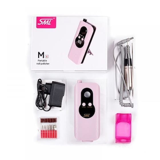 Φορητός Τροχός Για Μανικιούρ - Πεντικιούρ Portable Nail Polisher Sml M6 image 0