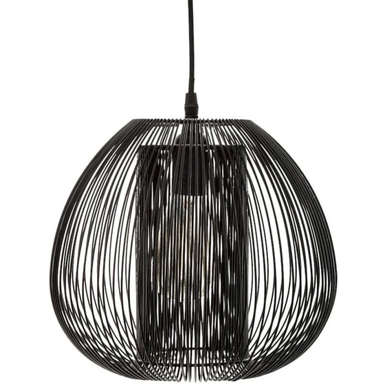 Φωτιστικό Οροφής Μονόφωτο Spitishop A-s Noda Black 167515 Μεταλλικό - Μαύρο image 0