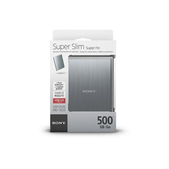 HD SONY SLIM ALU 500GB 2,5 USB3.0SILVER image 3