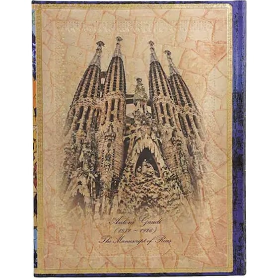 Ημερολόγιο Εβδομαδιαίο 2027 Paperblanks 18Μ Ultra Hardcover Antoni Gaudí Manuscrito de Reus image 3