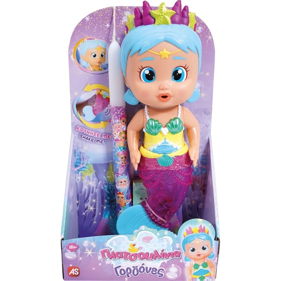 Παιχνιδολαμπάδα Πλατσουλίνια Shimmer Mermaids Κούκλα Μπάνιου - Τυχαία Επιλογή image 2