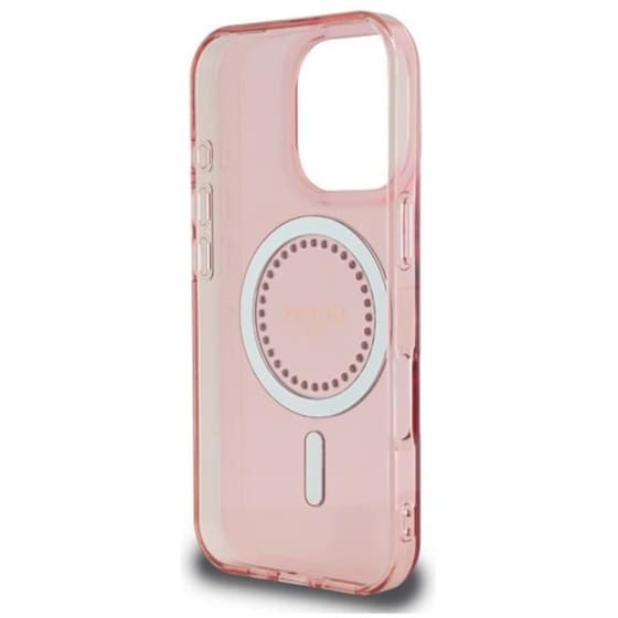 Θήκη Apple iPhone 16 Pro Max Guess Rhinestones - Ροζ image 4