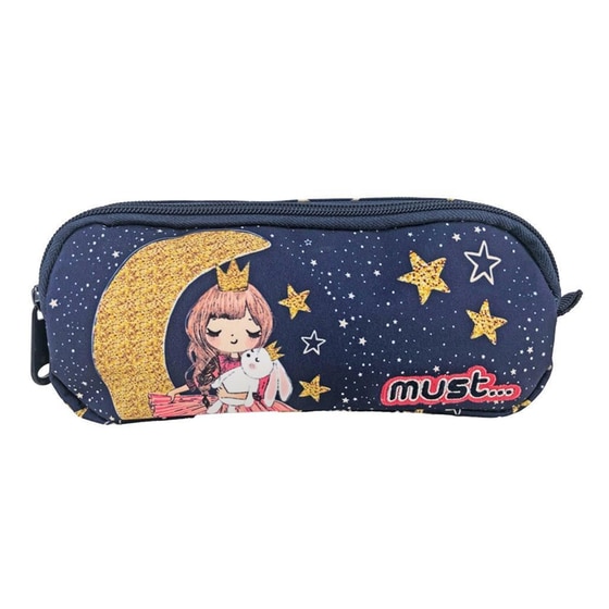 Κασετίνα Βαρελάκι Must Energy Girl Moon 2 Θήκες image 0