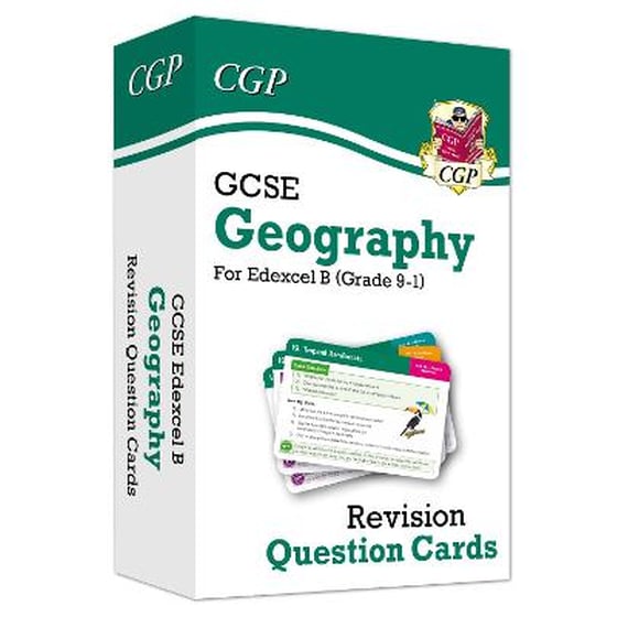 GCSE Geography Edexcel B Revision Question Cards image 0