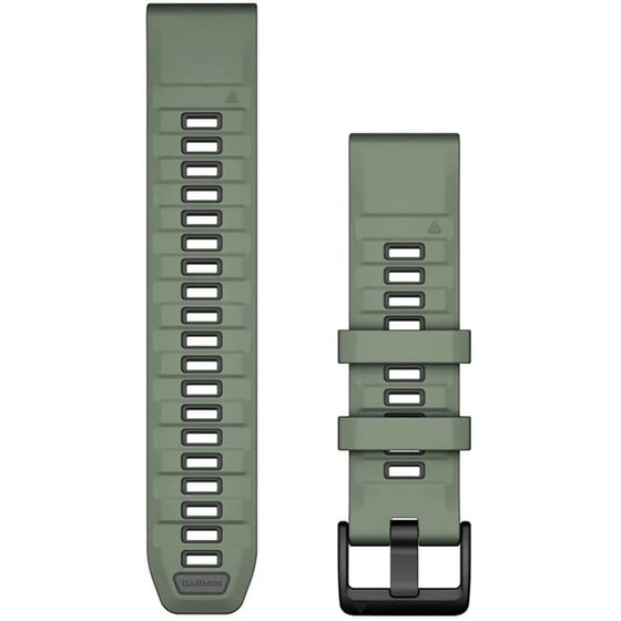 Λουράκι Garmin QuickFit 22 Silicone Band για Garmin QuickFit 22mm - Willow with Graphite image 0