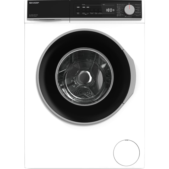 SHARP ES-NFB814BW1NNA-GR 8 kg 1400 Στροφές Λευκό Πλυντήριο Ρούχων image 0