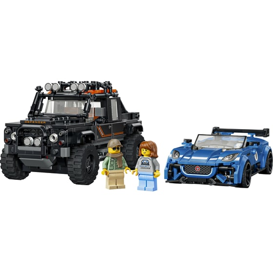 LEGO® Speed Champions Jaguar Project 7 & Land Rover Defender (77264) image 1
