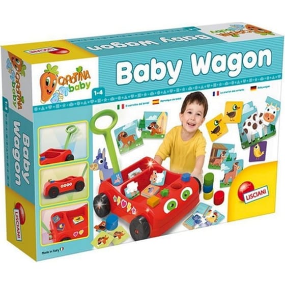 Lisciani Carotina Baby Wagon image 0