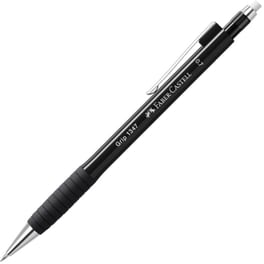 Μηχανικό Μολύβι Faber Castell με Γόμα Grip 1347 0.7 mm Μαύρο