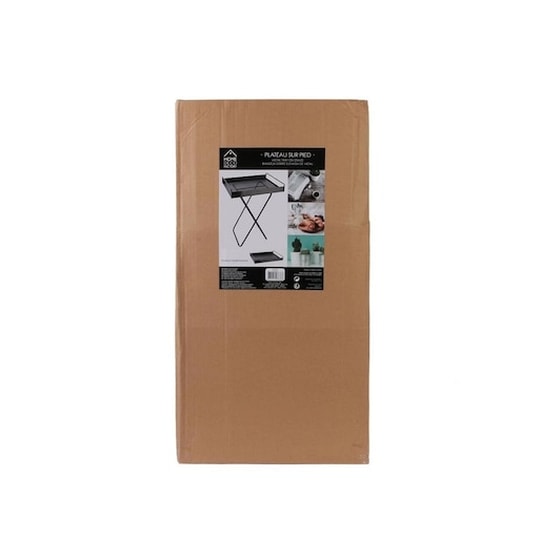 Τραπεζάκι Σαλονιού Aria Trade από Μέταλλο 44x34x61cm - Μαύρο image 2