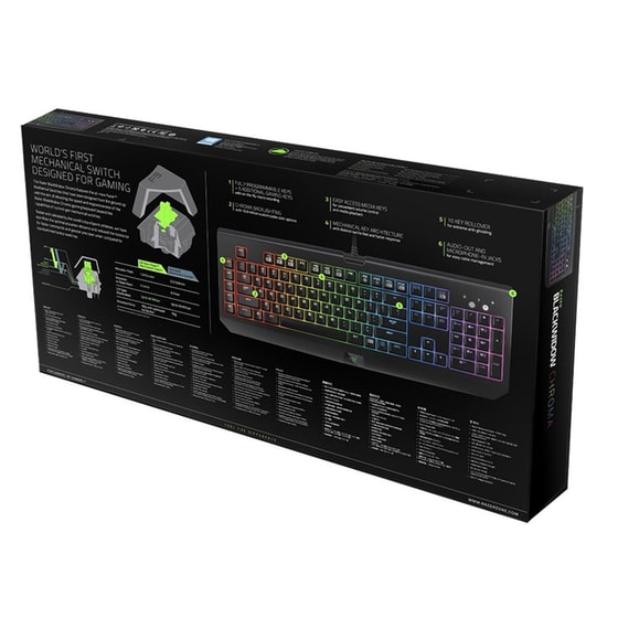 Razer BlackWidow Ultimate Chroma ENG Πληκτρολόγιο Gaming image 2