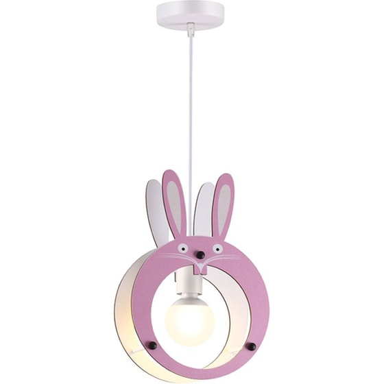 Παιδικό Φωτιστικό Οροφής Aca Farma Κουνελάκι ZM421P24 image 0