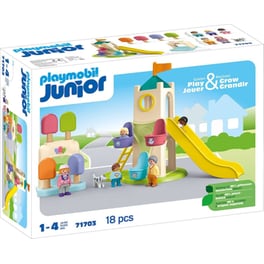 PLAYMOBIL® Junior Διασκέδαση στην Παιδική χαρά (71703)