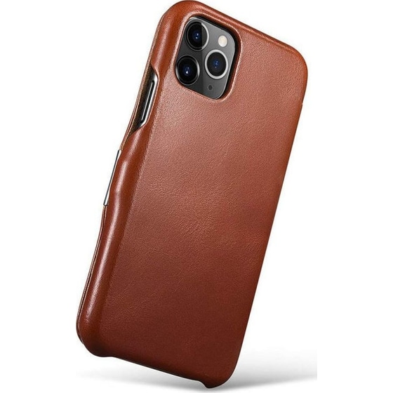Θήκη Apple iPhone 11 Pro Max - Icarer Side-open Vintage Series - Brown image 4