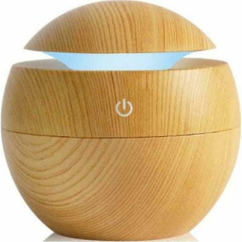 Συσκευή Για Αρωματοθεραπεία Ultrasonic Aroma Humidifiier 006 Light Brown OEM