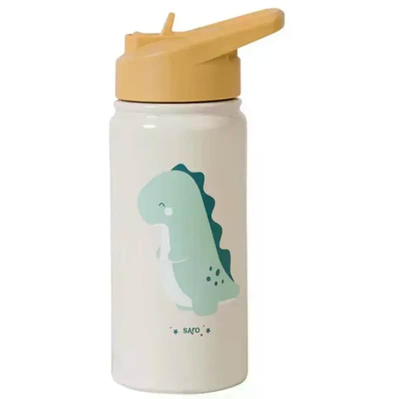 SARO Παγούρι Θερμός Saro με Καλαμάκι Dinos 350ml