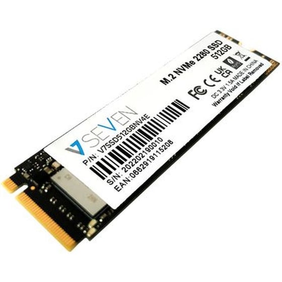 Εσωτερικός Σκληρός Δίσκος SSD V7 V7SSD512GBNV4E 512GB M.2 NVMe PCI Express 4.0 image 2