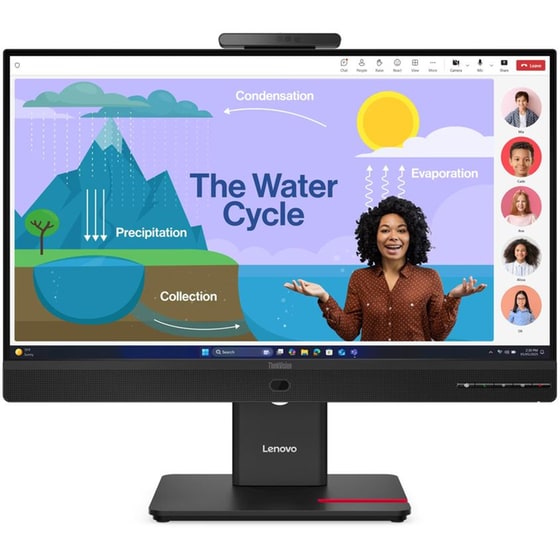 Lenovo ThinkVision T24D-4v Monitor 23.8" FHD IPS Flat 120Hz 6ms image 0