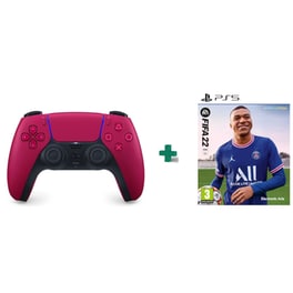 Sony PS5 DualSense Wireless Controller- Ασύρματο Χειριστήριο - Cosmic Red & FIFA 22