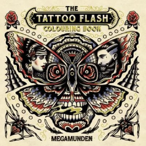 Tattoo Flash Colouring Book image 0