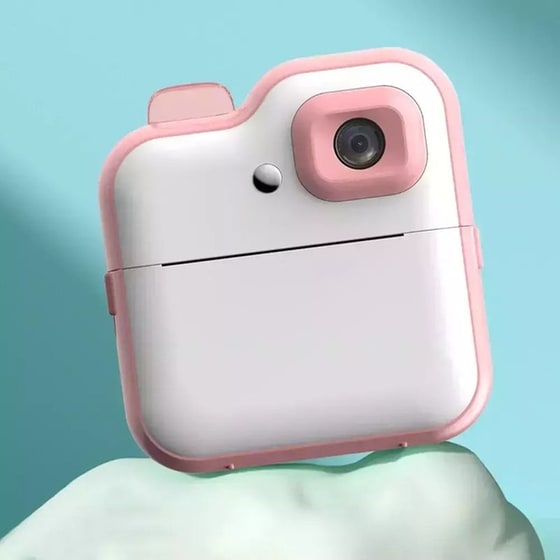 Andowl C8 Compact Φωτογραφική Μηχανή Θερμικής Εκτύπωσης Ροζ image 1