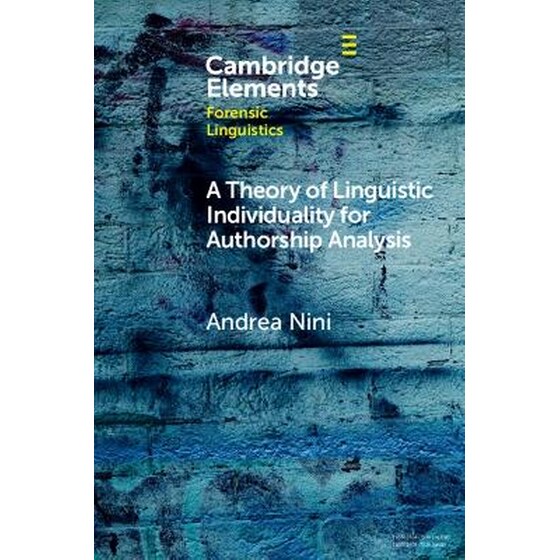 A Theory of Linguistic Individuality for Authorship Analysis image 0