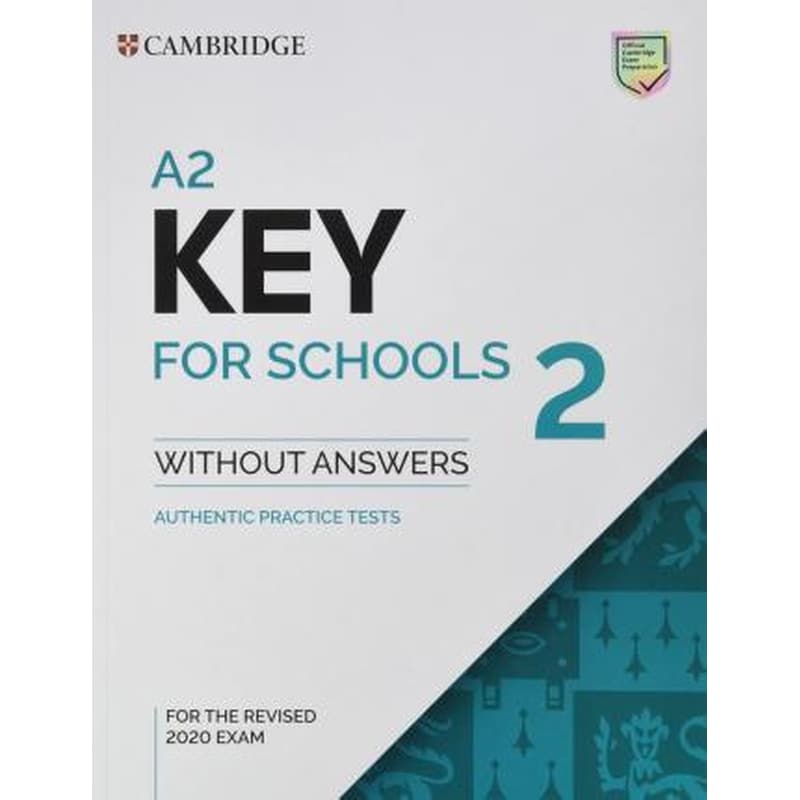 A2 Key For Schools 2 Students Book Without Answers