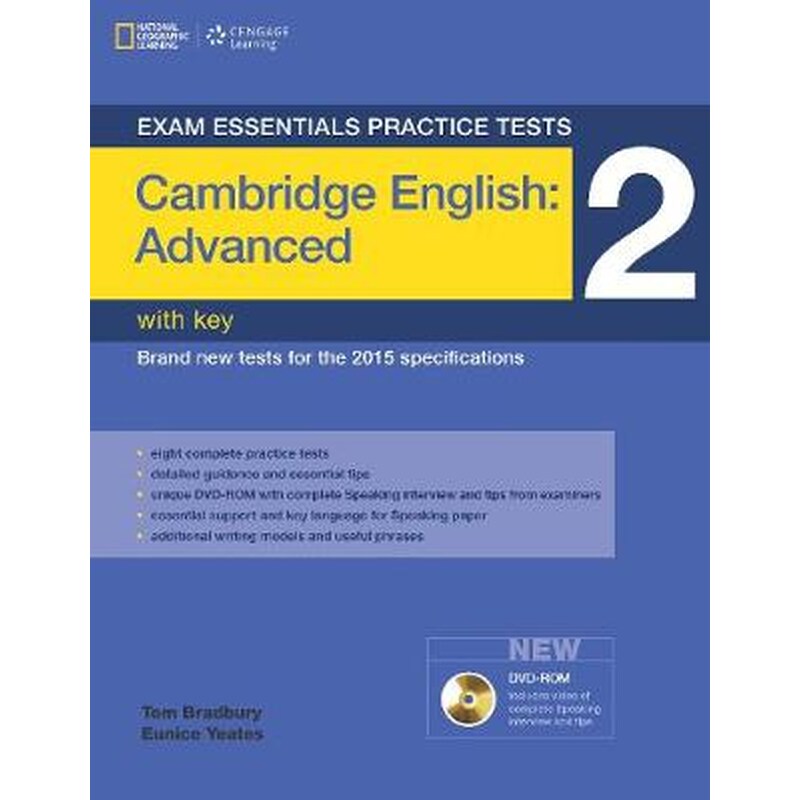 Exam Essentials Practice Tests- Cambridge English Advanced 2 with Key and DVD-ROM