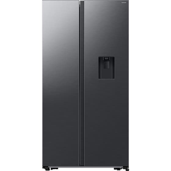 SAMSUNG RS57DG410EB4EF No Frost 578 Lt Μαύρο Ψυγείο Ντουλάπα image 0