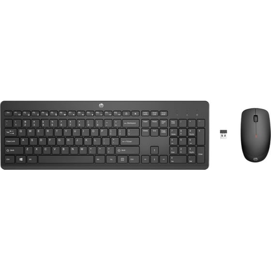 HP 230 Ασύρματο σετ Πληκτρολόγιο/Ποντίκι - Μαύρο (GR) image 0