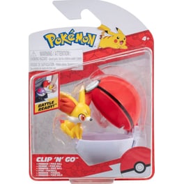 Φιγούρα Jazwares Pokemon Clip 'n' Go - Poke Ball With Fennekin (5cm)