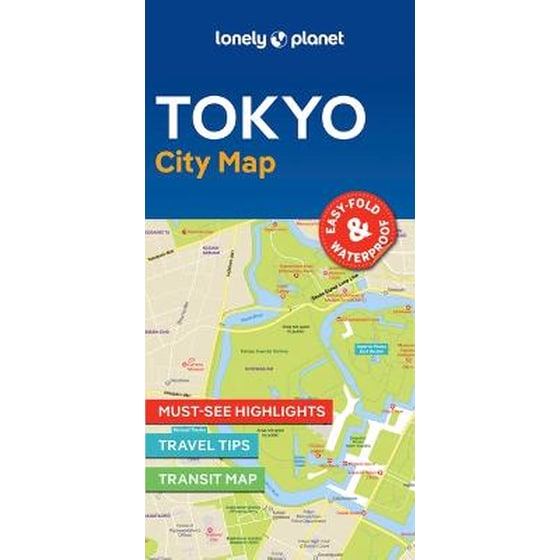 Lonely Planet Tokyo City Map image 0
