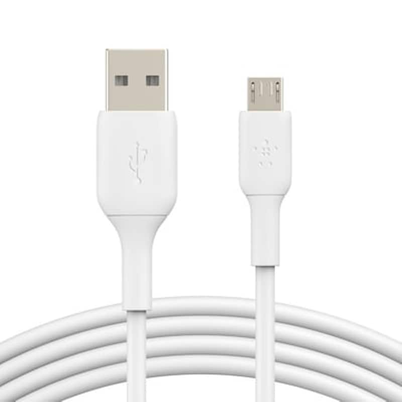 BELKIN Καλώδιο δεδομένων Belkin Cab005bt1mwh Usb to Micro usb 1m - White