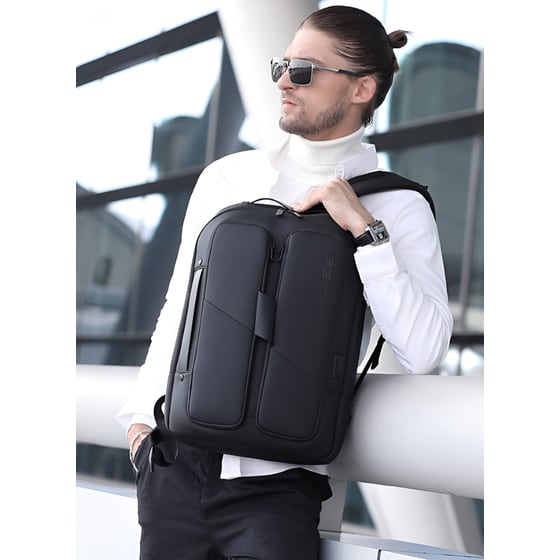 Τσάντα Laptop Bange 7238 15.6" Αδιάβροχη - Μαύρο image 5