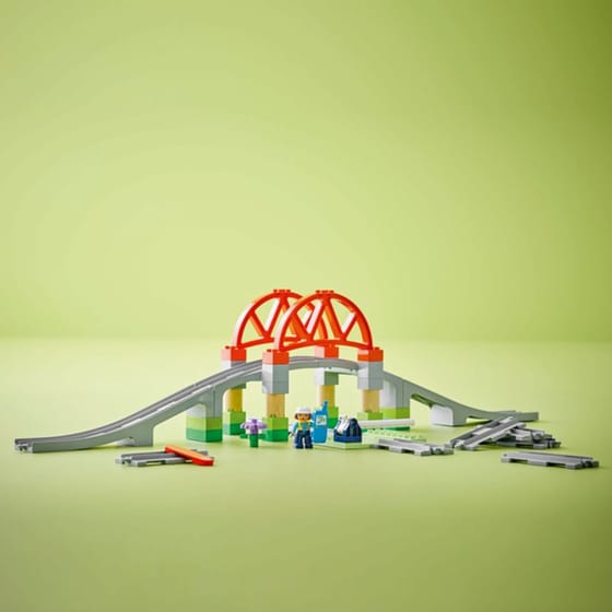 LEGO® Duplo Train Bridge and Tracks Expansion Set (10426) image 11