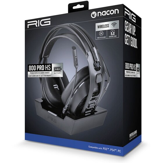 Nacon RIG 800 PRO HS Ασύρματα Ακουστικά Κεφαλής - Black image 4