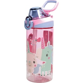 Παγούρι με Καλαμάκι Gim Unicorn Fisher-Price 450 ml