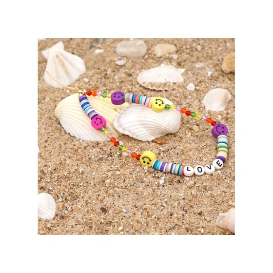 Handmade Phone Strap Love Smile image 1