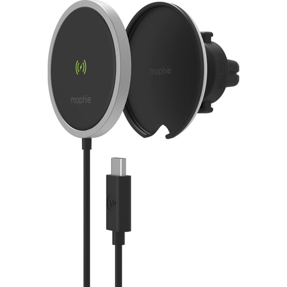 Ασύρματος Φορτιστής Mophie Snap Plus Vent Mount MagSafe 15W USB-C - Black image 2