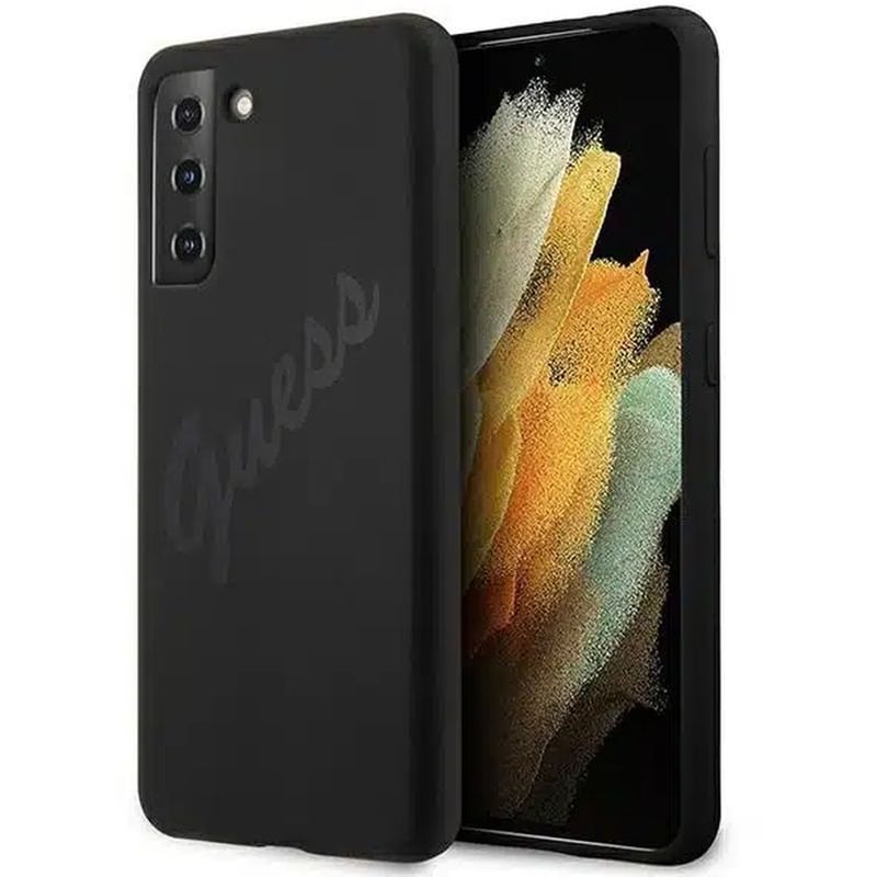 Θήκη Samsung Galaxy S21+ - Guess Script Vintage - Black