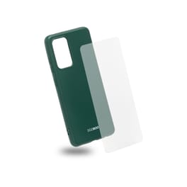 Θήκη και Τζαμάκι Galaxy A52s - Egoboo Back Cover Case - Green