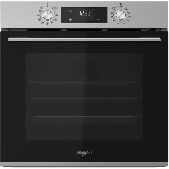 WHIRLPOOL OMK58RU0X 71 Lt Inox Εντοιχιζόμενος Φούρνος Άνω Πάγκου image 0