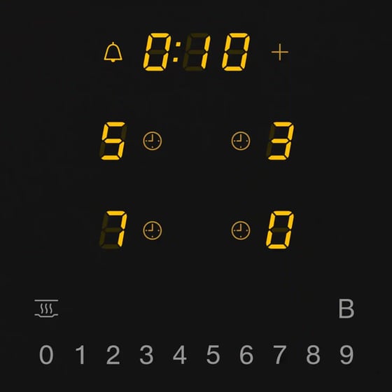 Εστία Επαγωγική Αυτόνομη MIELE KM7373FRD 80.6 cm Μαύρο image 1