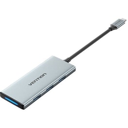 Αντάπτορας VENTION USB-C σε HDMI, USB-A 0.15m - Γκρι