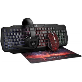 Xtrike Me CM-400 Σετ Gaming Πληκτρολογιο + Ποντικι + Headset + Mousepad (US)