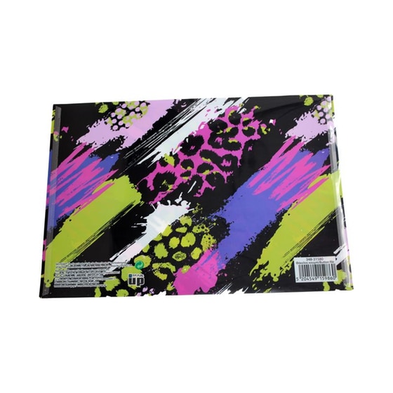 Φάκελος No Fear Fluo Prints με Κουμπί Α4 image 1