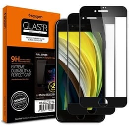 Προστατευτικό οθόνης Apple iPhone 8/iPhone 7/iPhone SE - Spigen Glas.tr Full Cover 2pcs