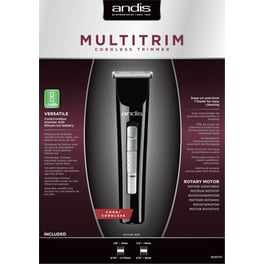 Trimmer ANDIS CLT Multitrim 24570 Επαναφορτιζόμενο Μαύρο