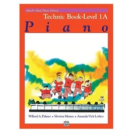 Alfred's Basic Piano Library - Technic Book, Level 1a